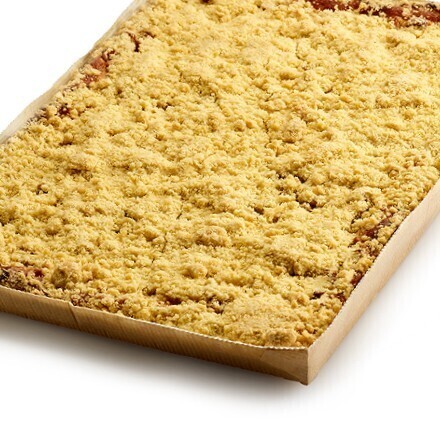 Mandel-Fruchtkuchen Apfel Crumble