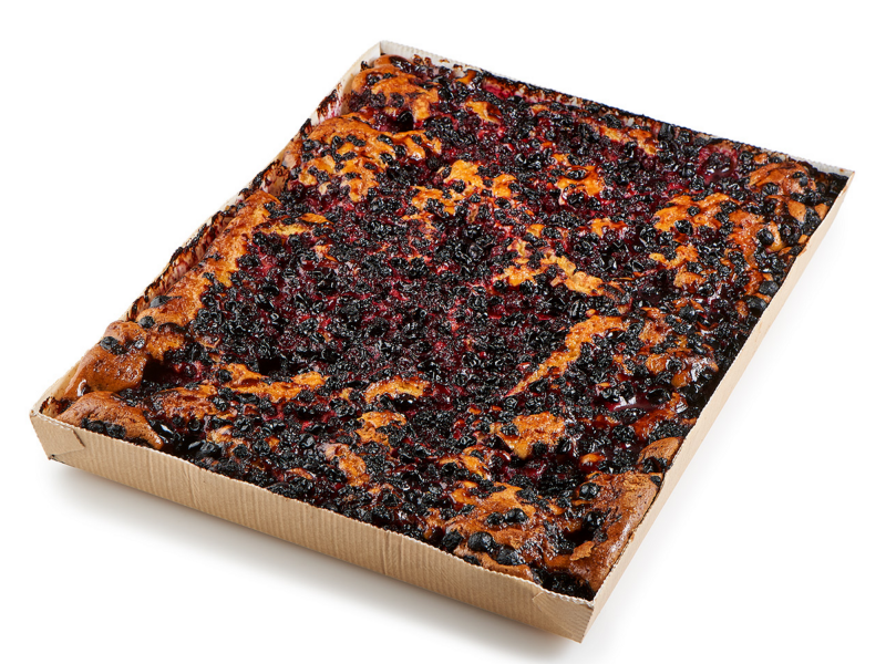 Amandel-Fruitcake Rood Fruit