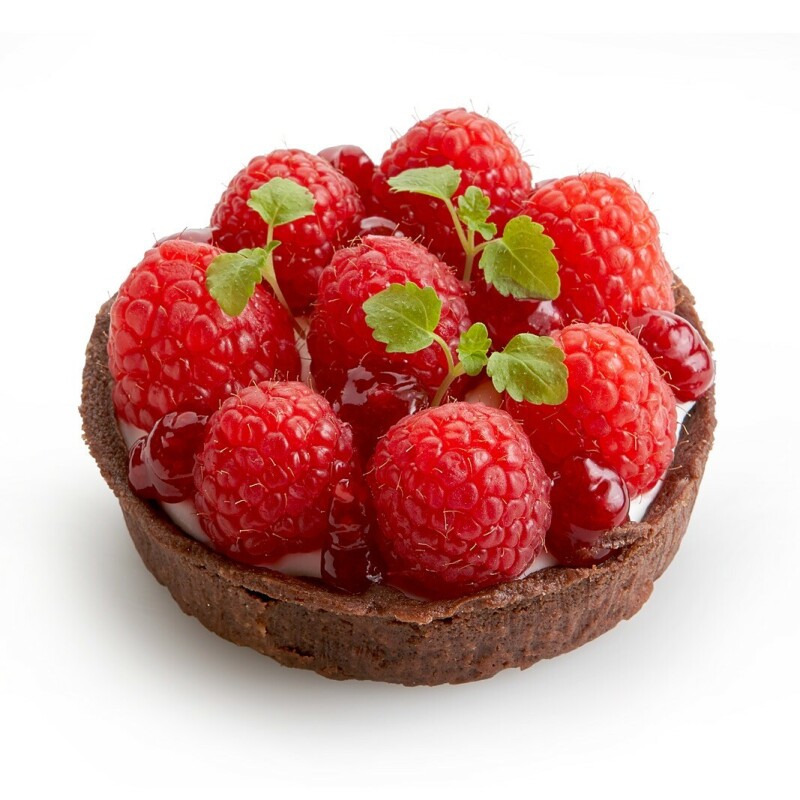 Bordalou Base Chocolate with raspberries