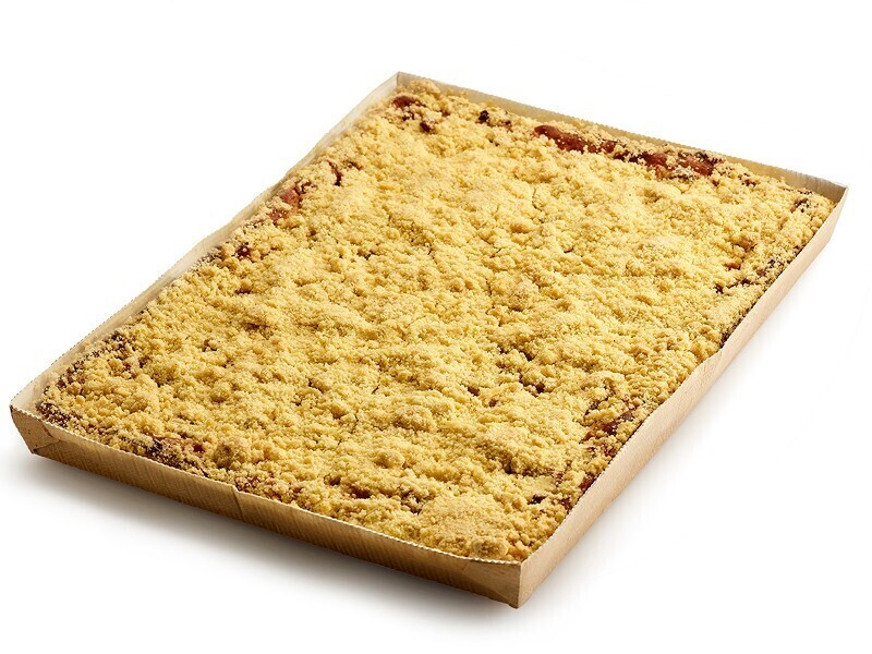 Mandel-Fruchtkuchen Apfel Crumble